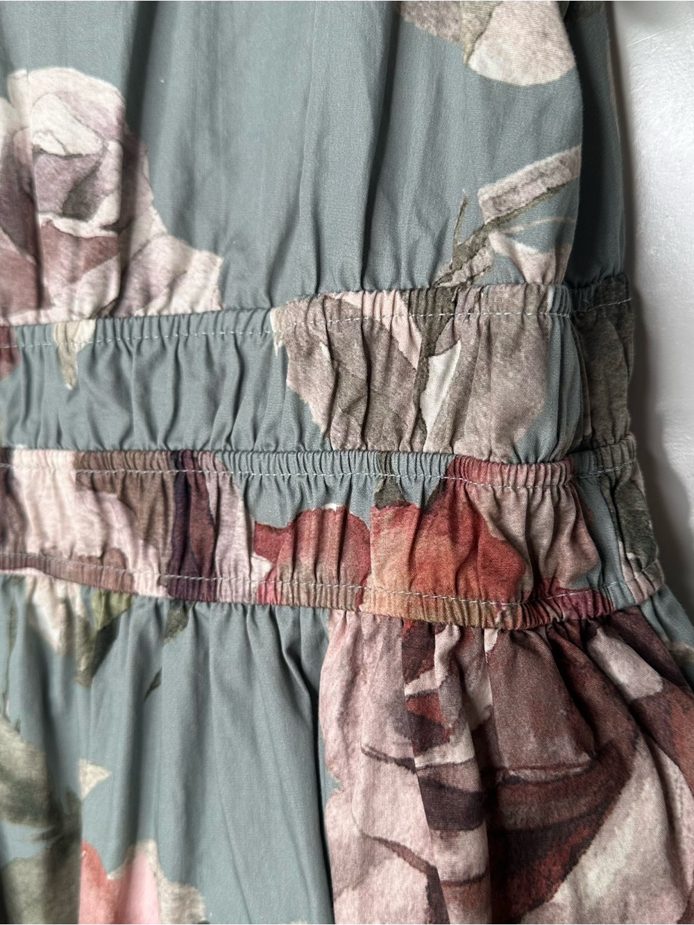 Anthropologie x Loverly Grey Somerset Mini Dress Floral Size SP - Picture 12 of 14